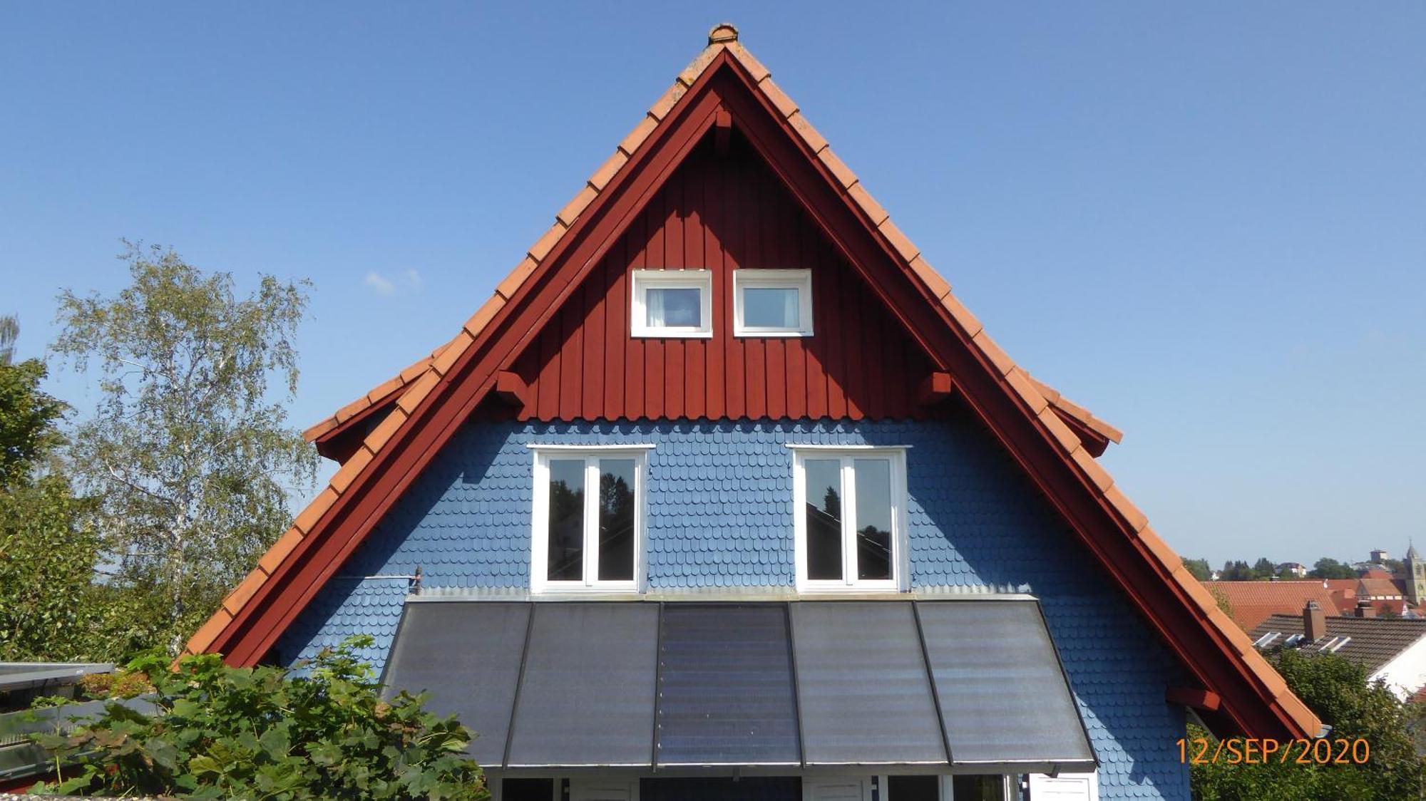 Das Blaue Haus ฟุลเลนดอร์ฟ ภายนอก รูปภาพ